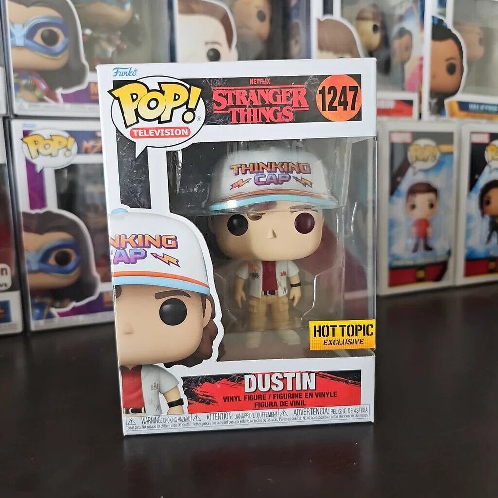 Funko Pop! Vinyl: Stranger Things - Dustin Hot Topic Special Edition Exclusive